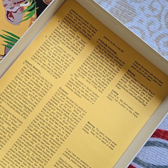 vtg SCUM The Food Chain Card Board Game 1996 / Dang Fun Games) Rare & Complete - Picture 3 of 12